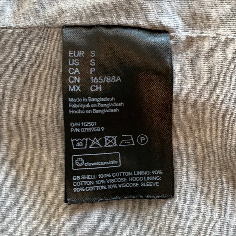 H&M Divided Hooded Field Jacket - Picture 6 of 9